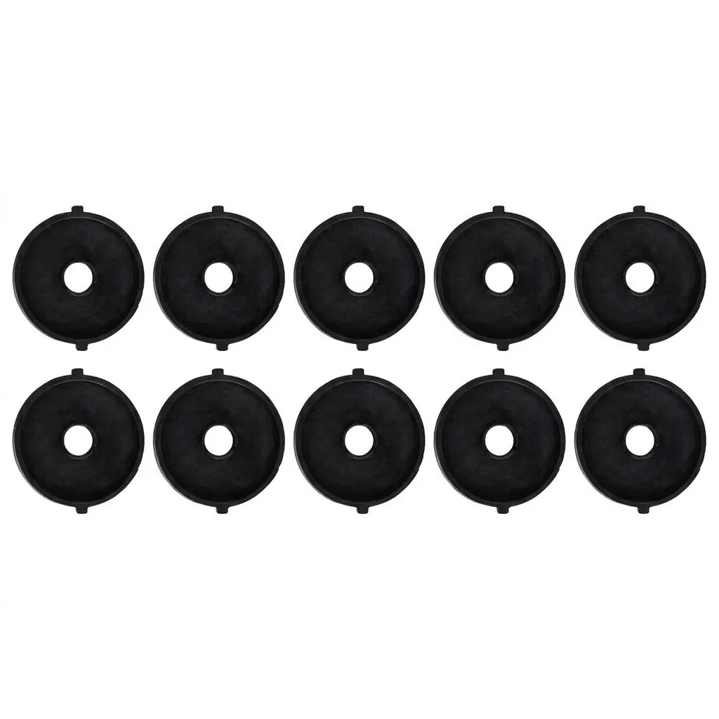 10PCS Black Rubber Air Pump Diaphragm Cup 51mm For Gordak 850 850B 952 Hot Air Rework Station Soldering Desoldering Parts