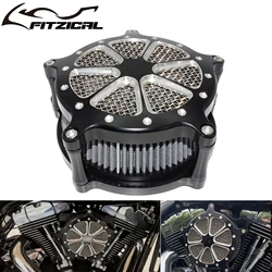 Motorcycle CNC Air Cleaner Intake Filter Aluminum For Harley Sportster Iron XL 883 04-Up Touring Street Road Glide Dyna Softail