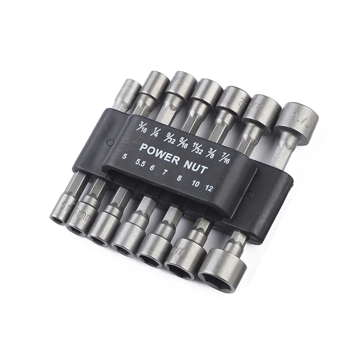 

14Pcs 5-12mm Socket Bit Set Hexagon Shank Impact Driver Adapter Screwdriver Bits for Drill Corded Cordless Power Tools