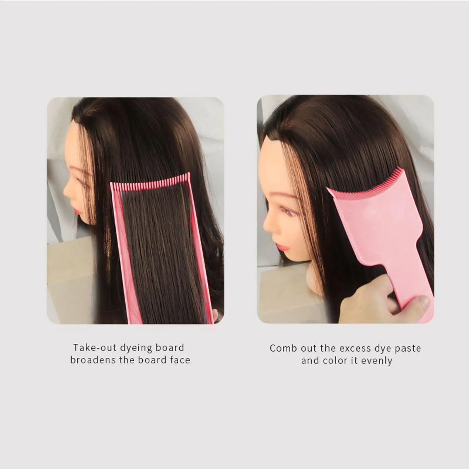 Professional für Friseursalon-Styling-Tool: ergonomisch für Haar färbe brett für Stylisten, Hervorhebung paddel