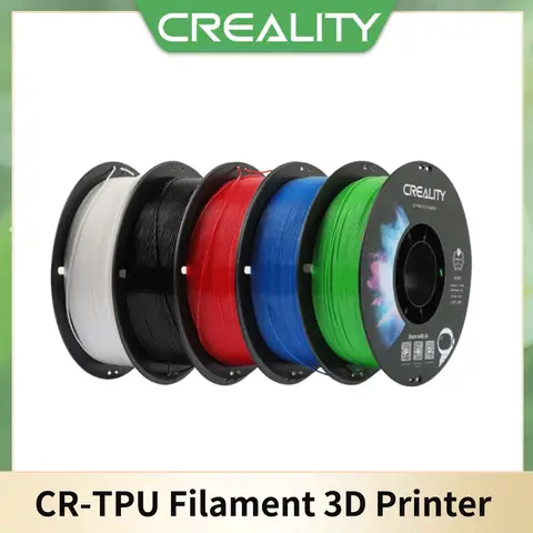 CREALITY CR-TPU Filament 3D Printing High Resilience Soft Adhesive Material Environmental Protection 1.75mm Filament Diameter