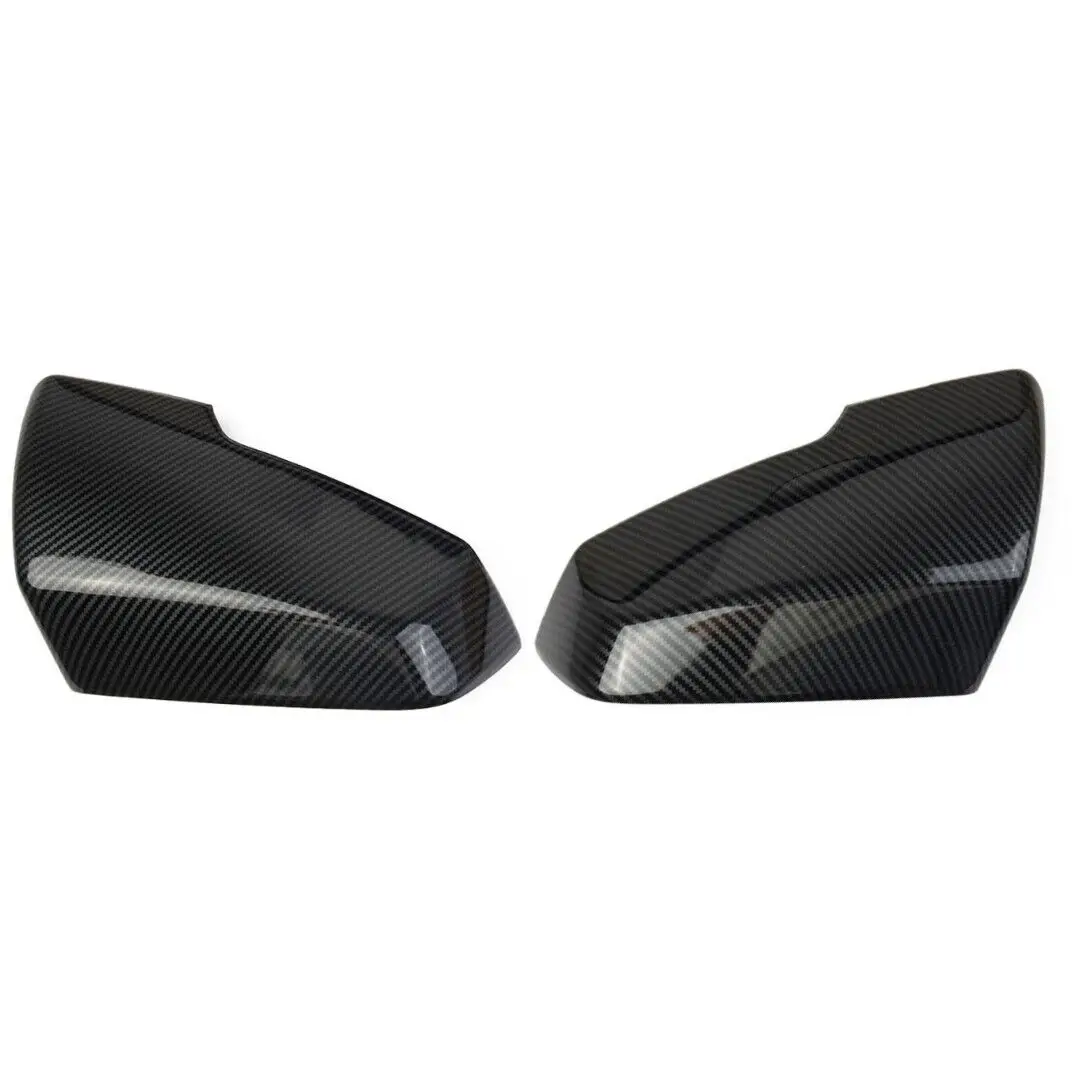 For Chevrolet Traverse 2018 2019 2020 2021 Car Rearview Side Mirror Cover Sticker Wing Cap Exterior Door Case Trim Carbon Fiber