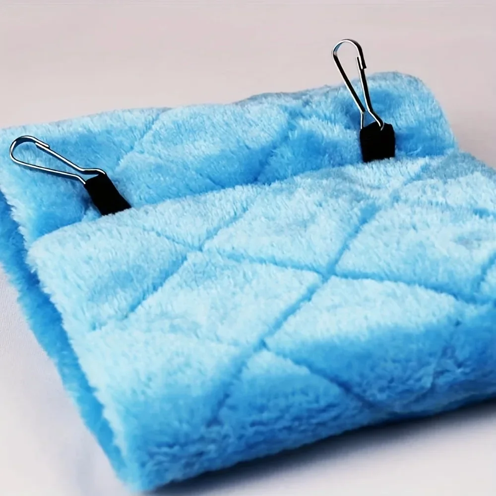 معلقة الفاوانيا الببغاء أرجوحة عش الطيور شتاء دافئ عش الطيور منزل أفخم مخبأ سرير للببغاء كوكاتيل