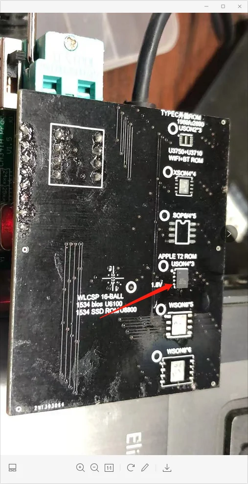 Cho MacBook Apple Notebook Bảo Dưỡng Nối Tiếp Số Sửa Đổi Dụng Cụ T2 Chip Mở Khóa BIOS Đọc Adapter Ban