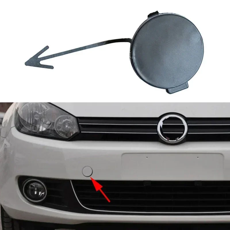 

Auto Front Bumper Towing Tow Hook Eye Cover Cap for VW Golf MK6 2009 2010 2011 2012 5K0807241
