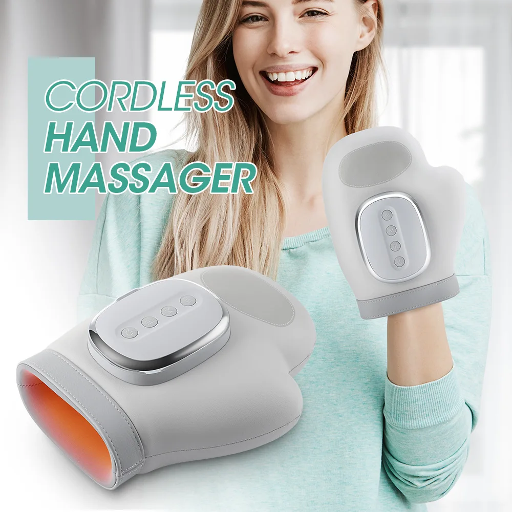 Elektrisches Handmassagegerät, kabelloses Handmassagegerät mit Vibration und Wärme,