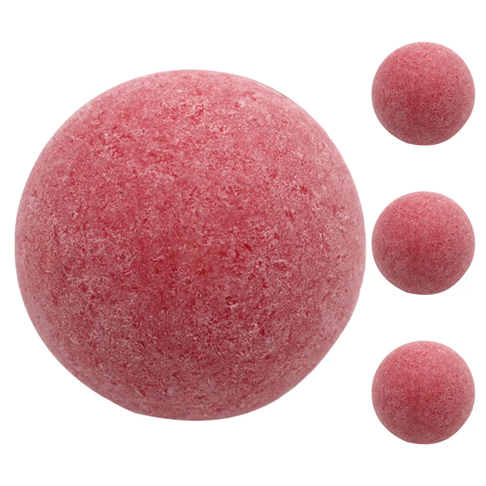 

Набор из 4 матовых красных мячей для настольного футбола, 36 мм, с улучшенным сцеплением, для настольного футбола, сменные аксессуары для дома и школы