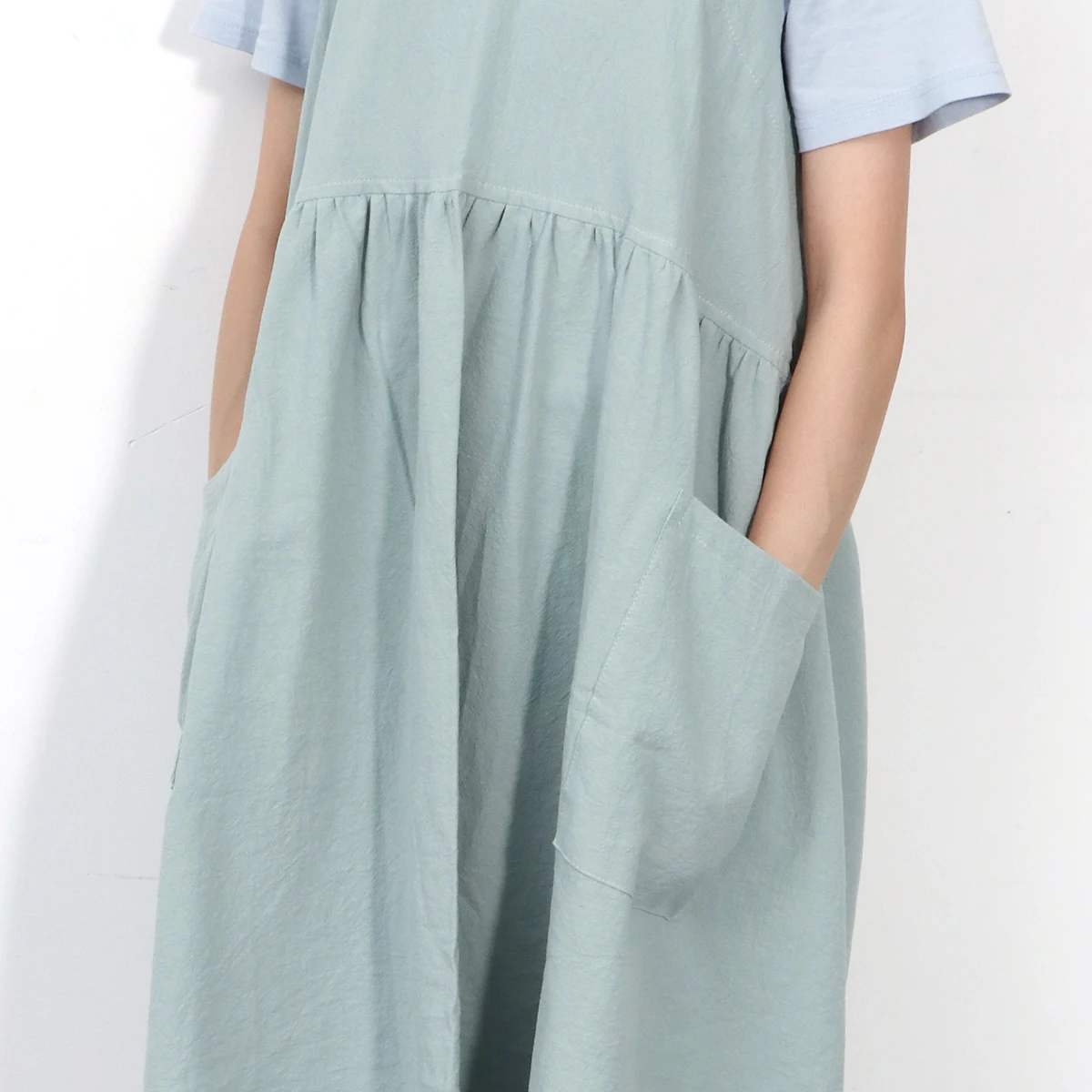 

Cotton Kitchen Flower Flower Shop Apron Shop Hangning Neck Oilproof Dirty Proof St Size Fits Adults
