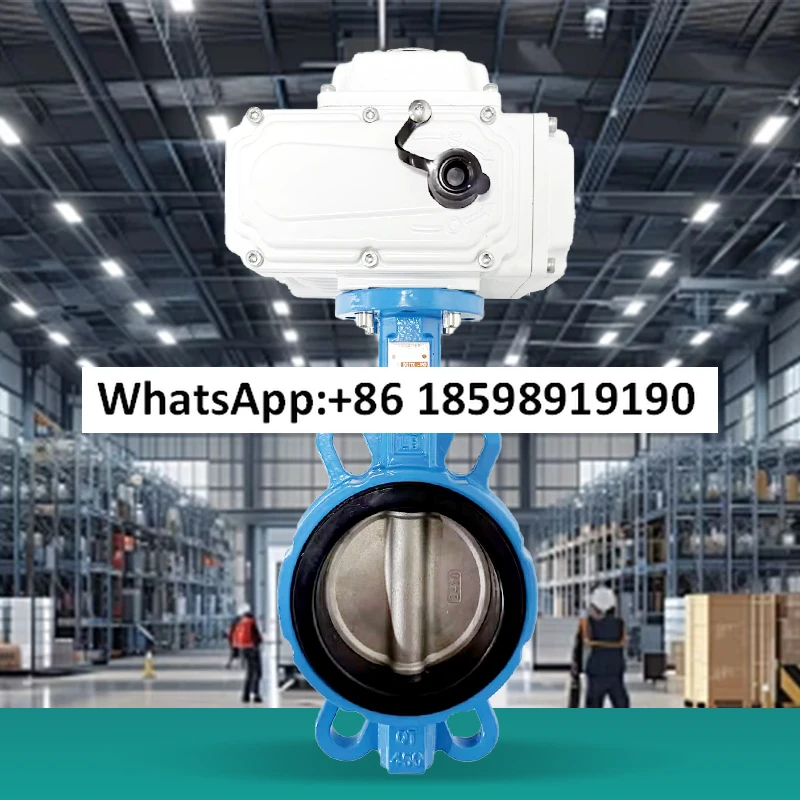 

D971X-16Q Electric Wafer Type Explosion-proof/Waterproof Valve Stainless Steel Butterfly Valve DN50-DN500