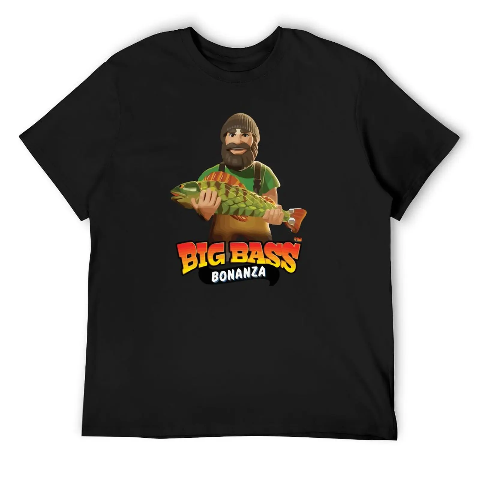 

Big Bass Bonanza T-Shirt vintage anime shirt oversized blanks vintage Men's t-shirt