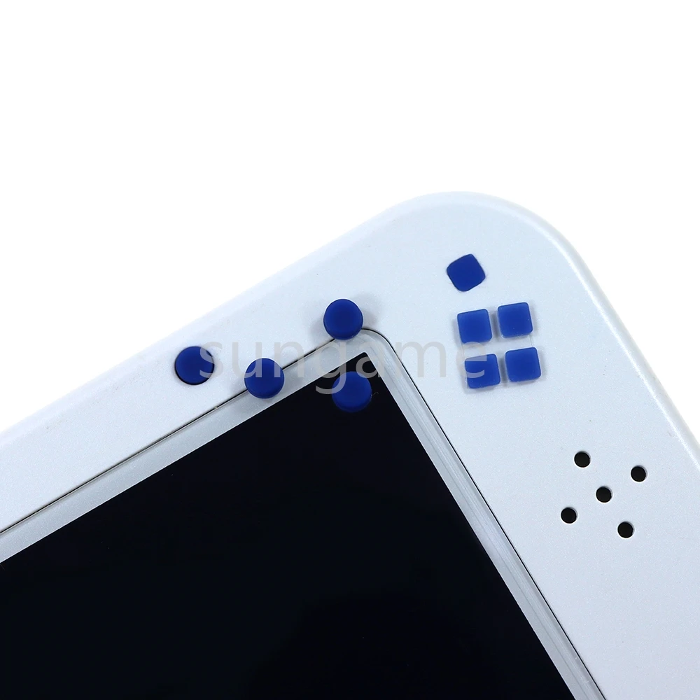 1set Housing Shell Screw Feet Cover for New 3DS XL LL 3DSXL 3DSLL Rubber Pads