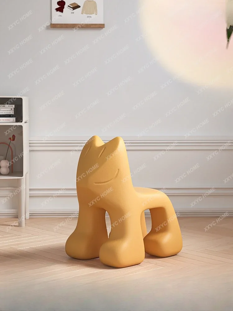 Toy Stool Cartoon Seat Fox Children Chair Kindergarten Baby Low Stool Animal Shoe Changing Stool