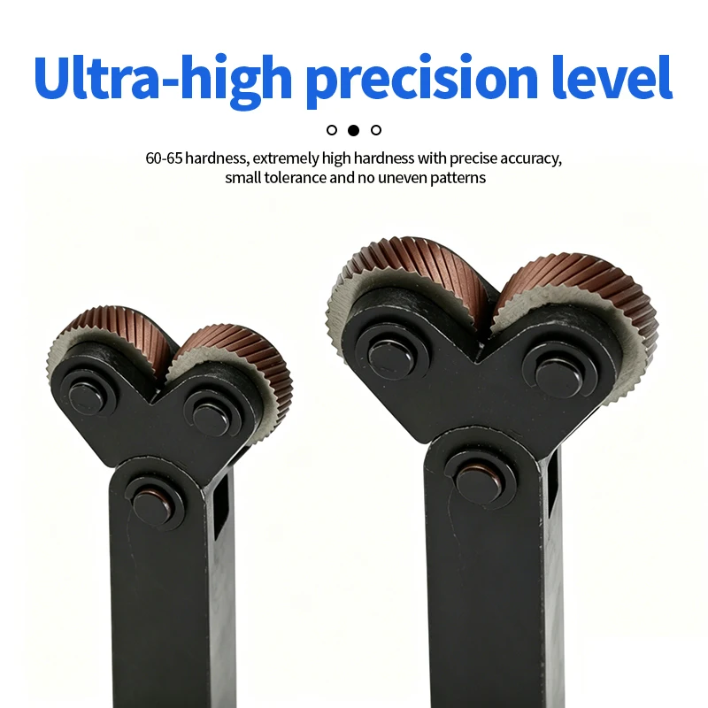 High Quality Mesh Knurling Tool Holder / Straight Wheel Single Wheel Linear Pitch Knurling Suit Steel Lathe Embossing Wheel Mesh