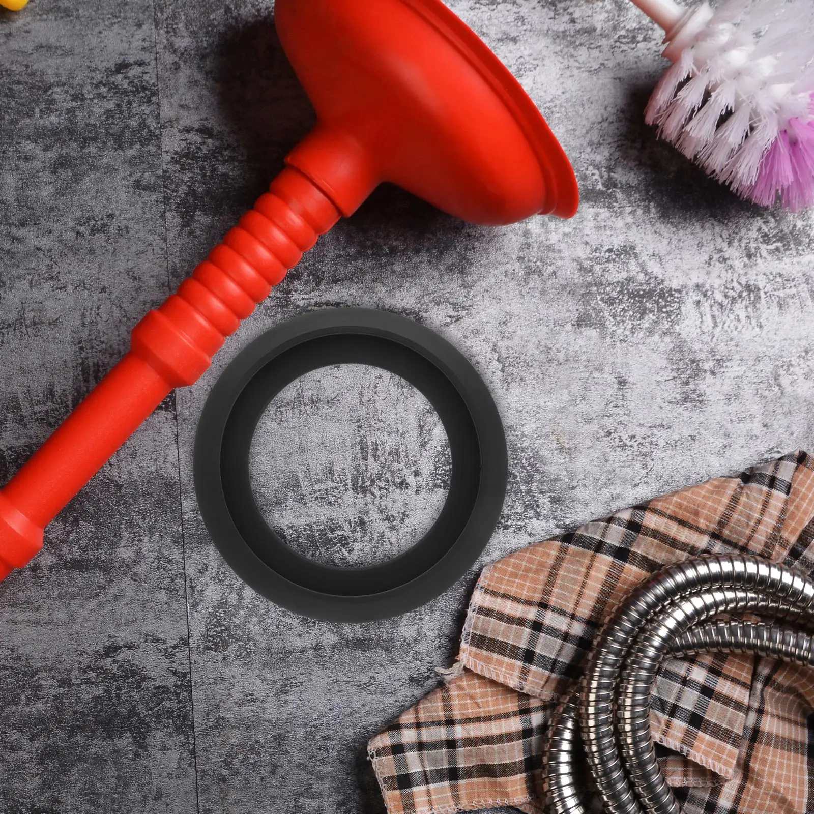 

Rubber Toilet Seal Gasket Replacement Compatible Multiple Toilet Models Rv Parts Leakproof Waterproof Seal Prevent Leak and Odor