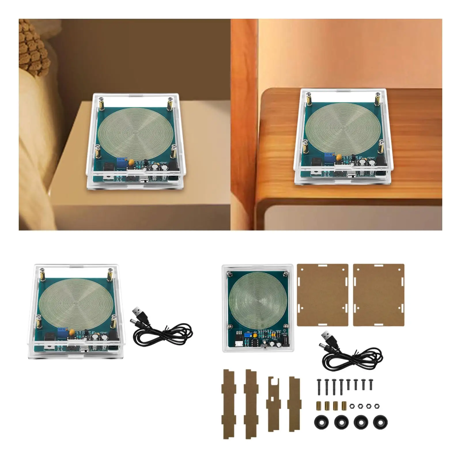 Schumann Wave Generator 7.83Hz, dengan Kabel Data USB, Mudah Digunakan, Praktis 5W