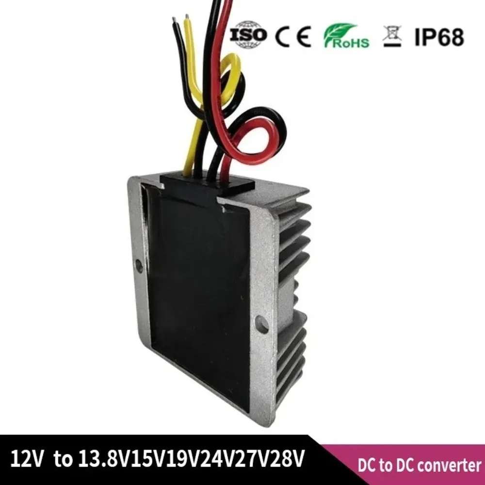 12v to 24v 5A 10A 15A Non Isolated Boost Power Converter 12 volts to 13.8V 15V 19V 27V 28 volts Voltage Regulator