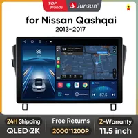 Junsun X7 Series11.5“ 2K Wireless CarPlay Android Auto Car Radio for Nissan Qashqai J11 X-Trail 3 T32 2013-2017 autoradio
