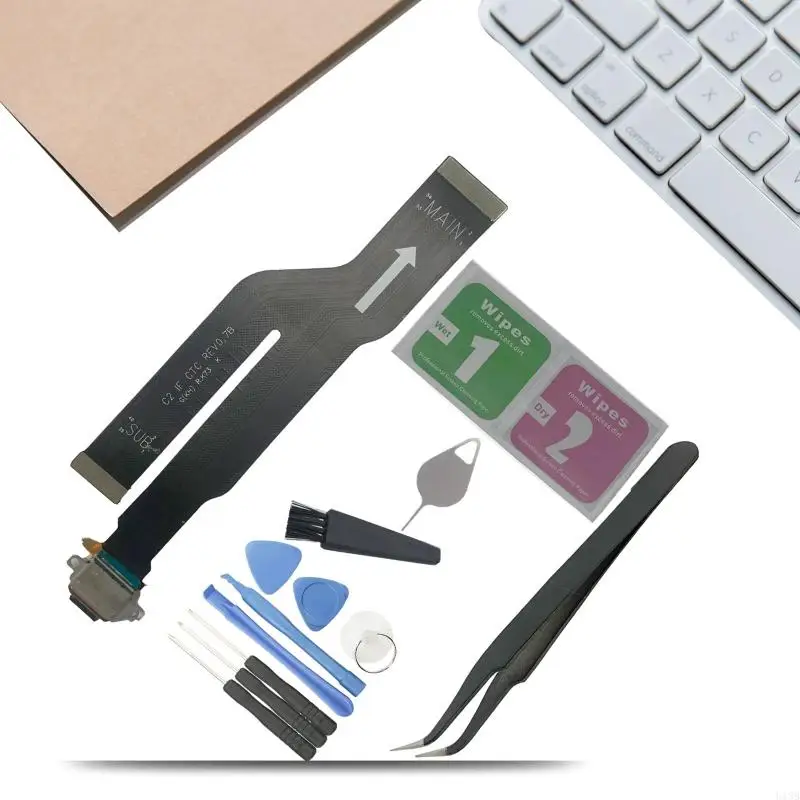 U13B Cho Galaxy-Note 20 N986 N986U1 N986W N986V Cổng Sạc USB Cáp Mềm