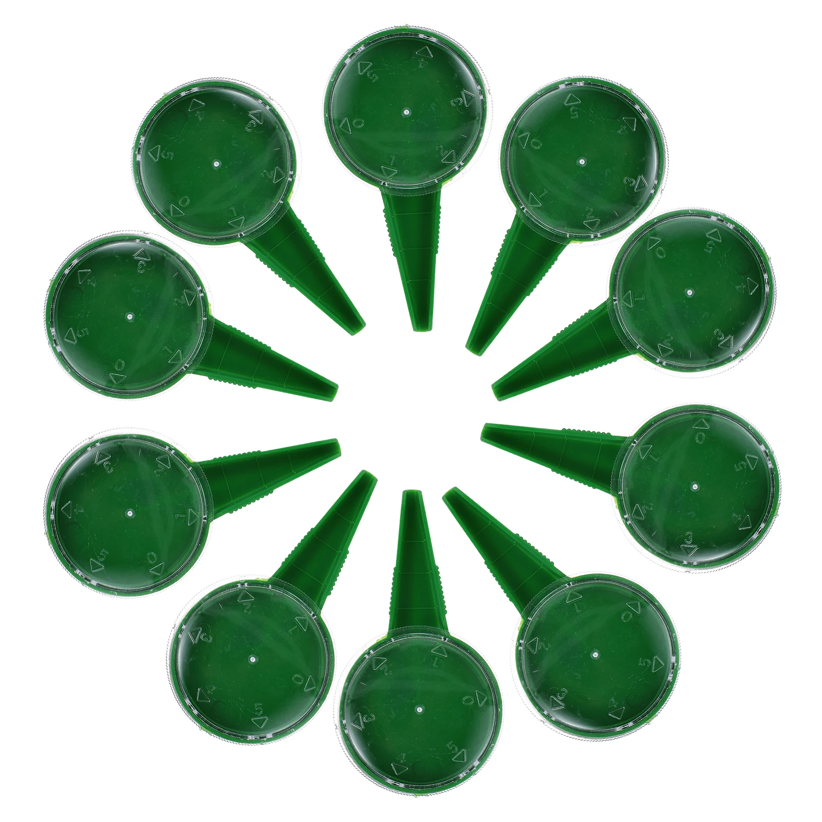 

10pcs Seeder Planter Plastic Sowing Tool Portable Garden Dispenser Lightweight Durable Gardening Planting Shovel Spade