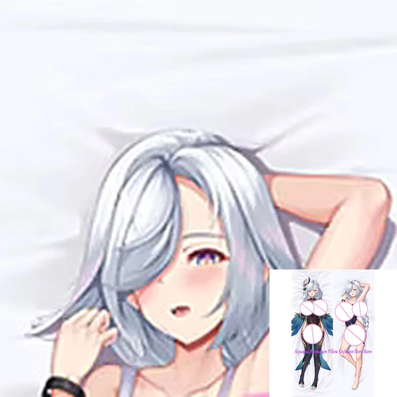 

Anime Dakimakura Pillow Case Shenhe Sexy and Busty Beautiful Girl Double-Sided Halloween