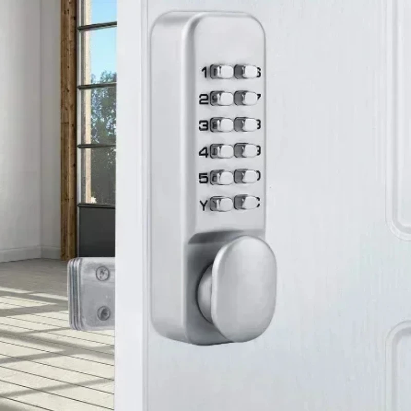 Waterproof Exterior Lock Gate opener Digital Door lock code/password Mechanical Deabolt Keyless Outdoor Garden/Home Wooden Door