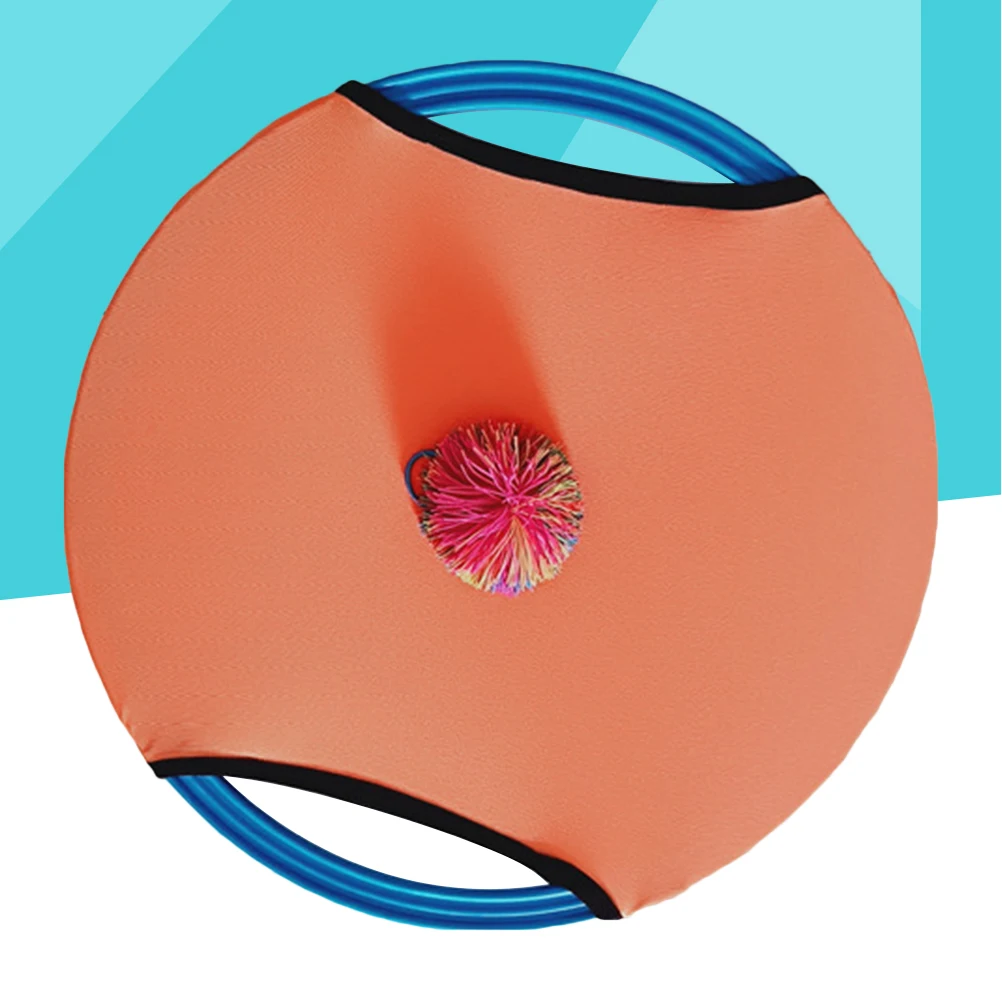 Zestaw do trampoliny, łopatka, piłka, frisbee, zabawki dla dzieci, ćwiczenia koordynacji ręka-oko, plaża, park, ogród.