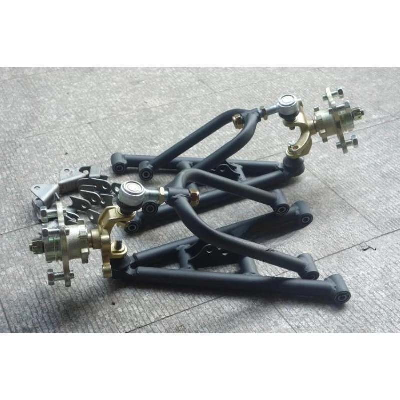 DIY Beach Bike Upper Lower Rocker Arm Assembly for Homemade Four-Wheel Bike Modification Kart SteeringGoods in stock