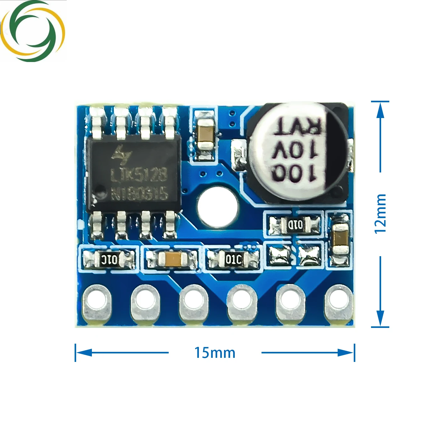 5128 Amplifier Board 5W Class D Digital Amplifier Board Mono Audio Module Low Distortion