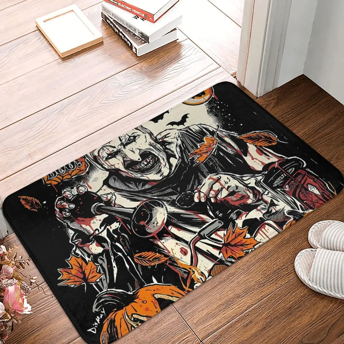 Movie Terrifier Bath Mat Circus Art Doormat Kitchen Carpet Outdoor Rug Home Decor