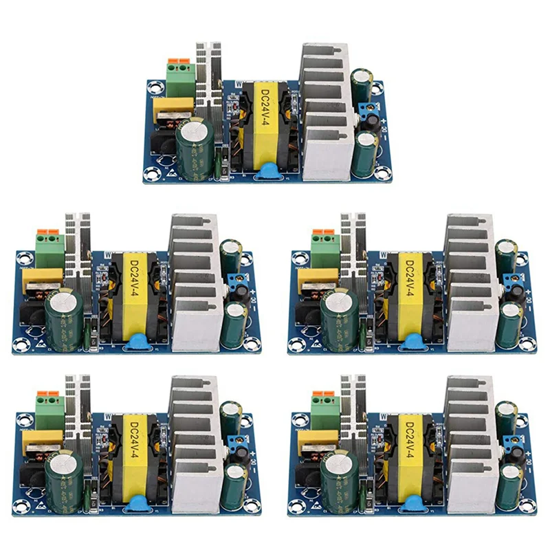 5X Switching Power Supply Module Ac 110V 220V To Dc 24V 6A Switching Board Promotion Panel Splitter 60Hz WX-DC2412-[A59T]
