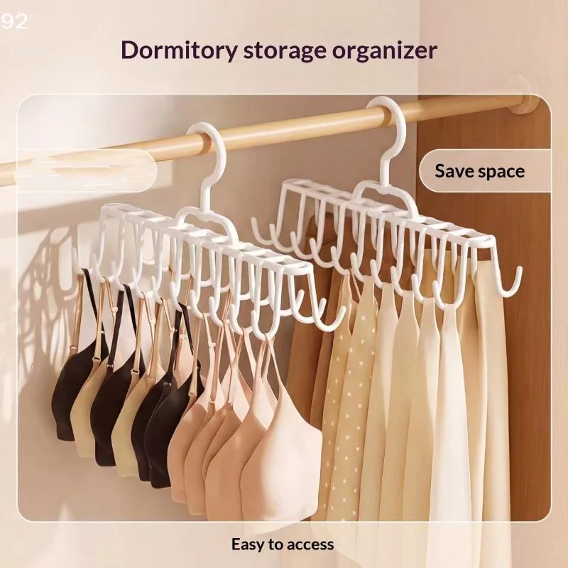 New Multifunctional Multiple Suspender Hanger Underwear Vest Bag Storage Dorm Wardrobe Hook RackCentury House