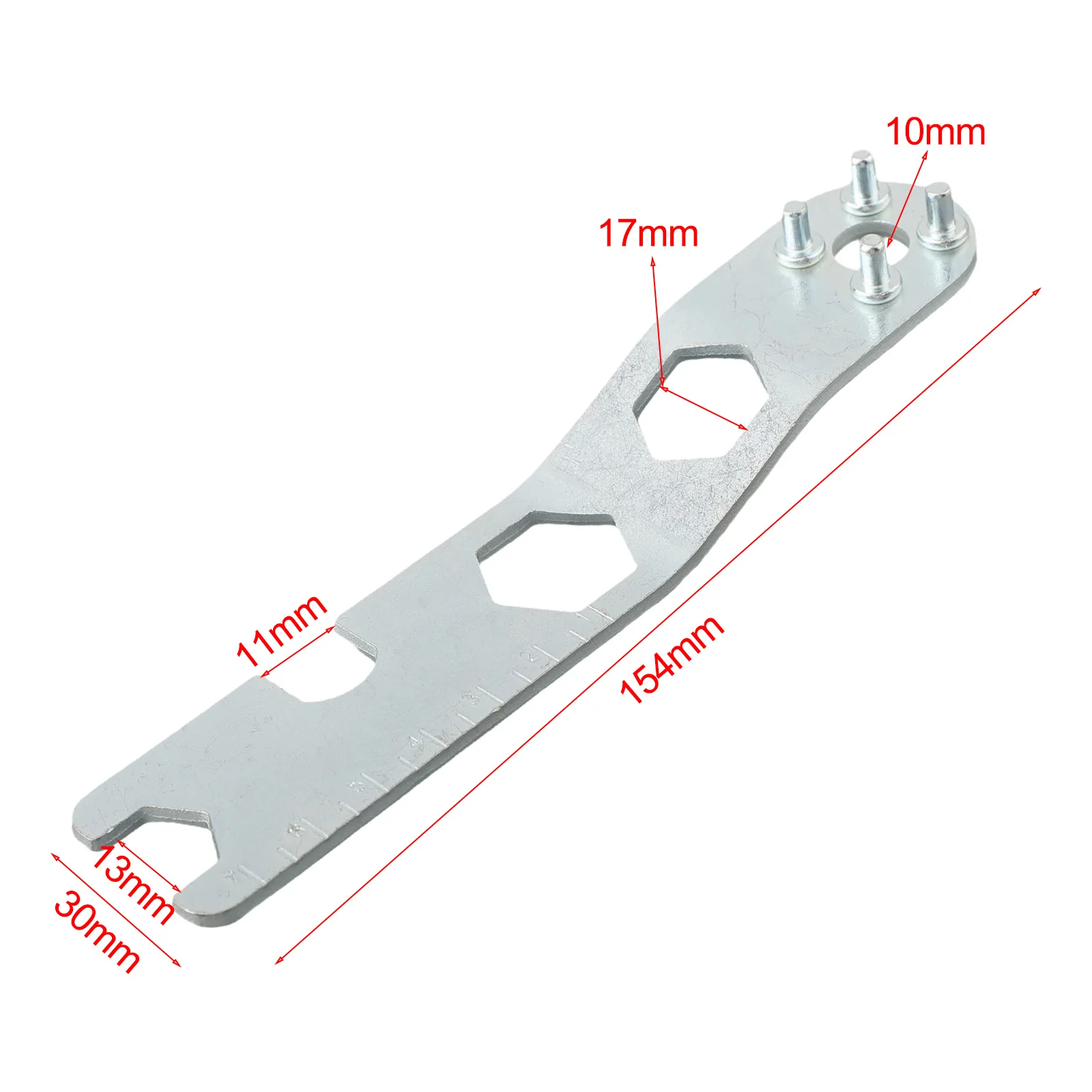Angle Grinder Angle Grinder, Four Jaw Wrench, Four Claw Features, Boa dureza e High Torque Note Package, Quantidade Quantidade
