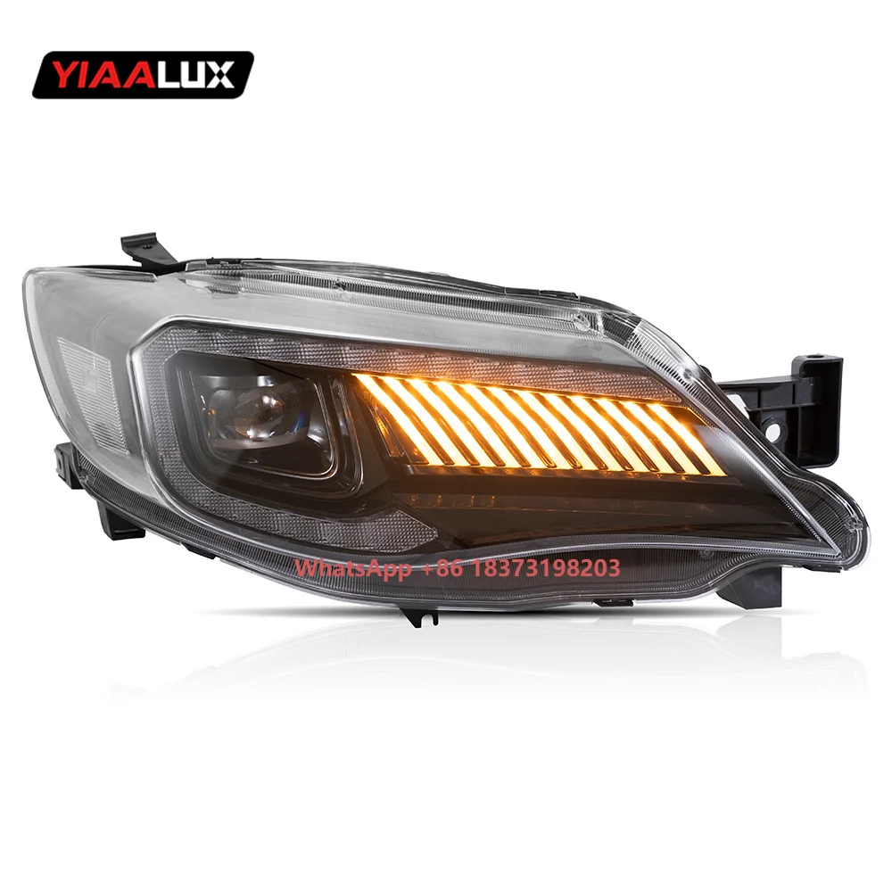 

Прямые продажи с фабрики, хит продаж для Subaru WRX Headlight 2008-2014, светодиодные модифицированные фары в сборе