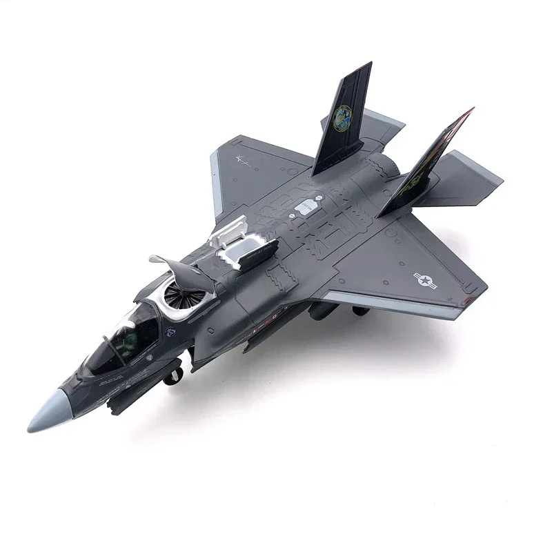 F35B F-35 Fighter Airplane Model Toy 1/72 Scale Military USAF Marine NAVY Army Air Force Plane Aircraft Model Souvenir Gift Toys