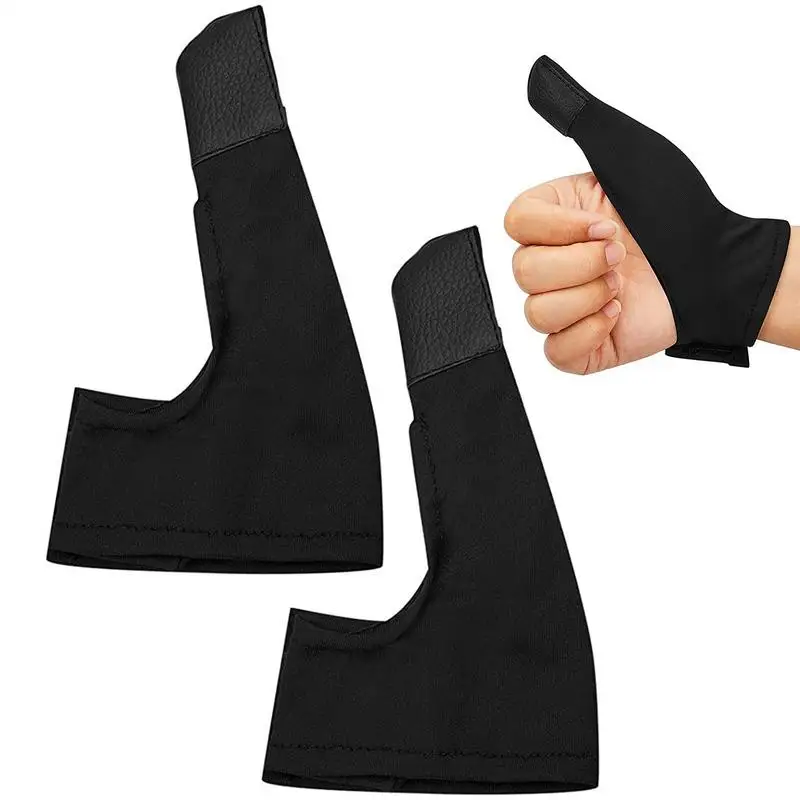 Bowling Wrist Brace Right Glove Bowling Thumb Guard 2x Bowling Glove Thumb Sock Bowling Thumb Stabilizer For Bowling Ball