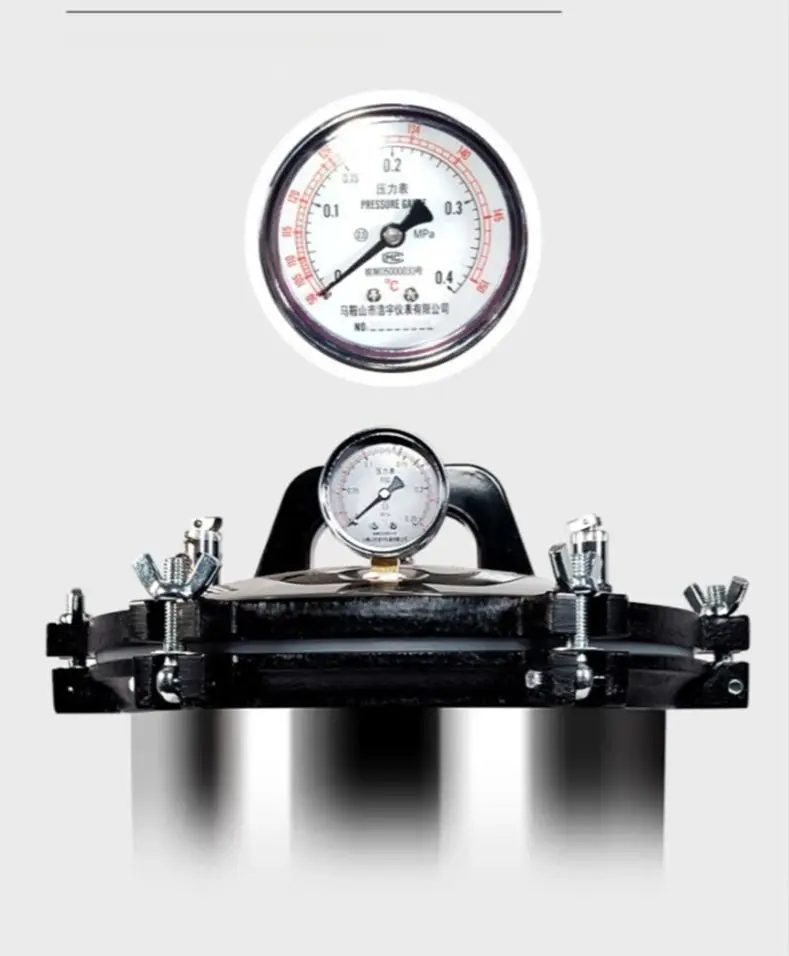 

Stainless Steel Automatic Steam Sterilizer Autoclave Pot Laboratory Medical Vertical Sterilization Pot 18L/24L/25L