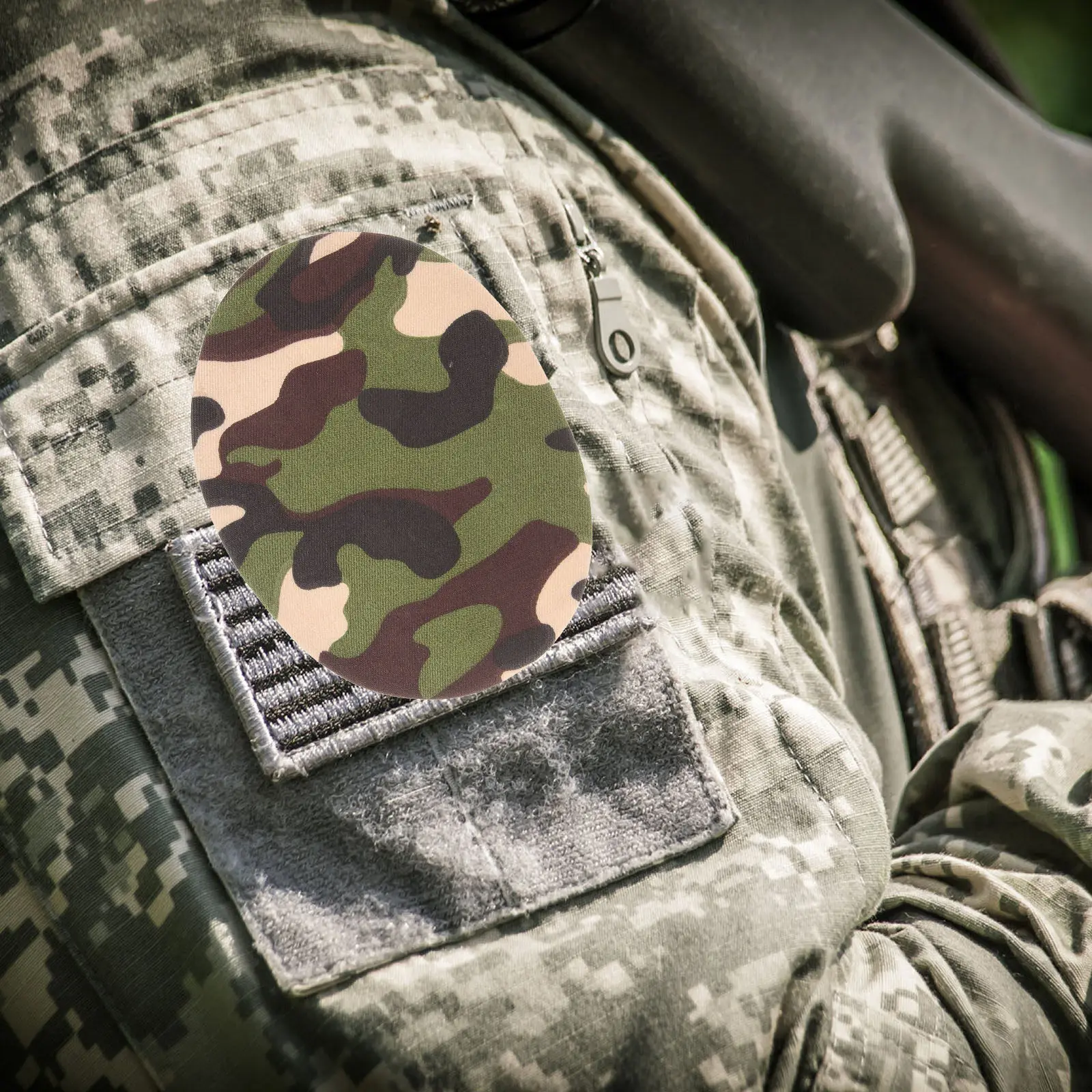 10Pcs Iron on Patches Clothes Camouflage Polyester Anti-Wear Clothing Repair Jackets Jeans Patches Clothes Decors