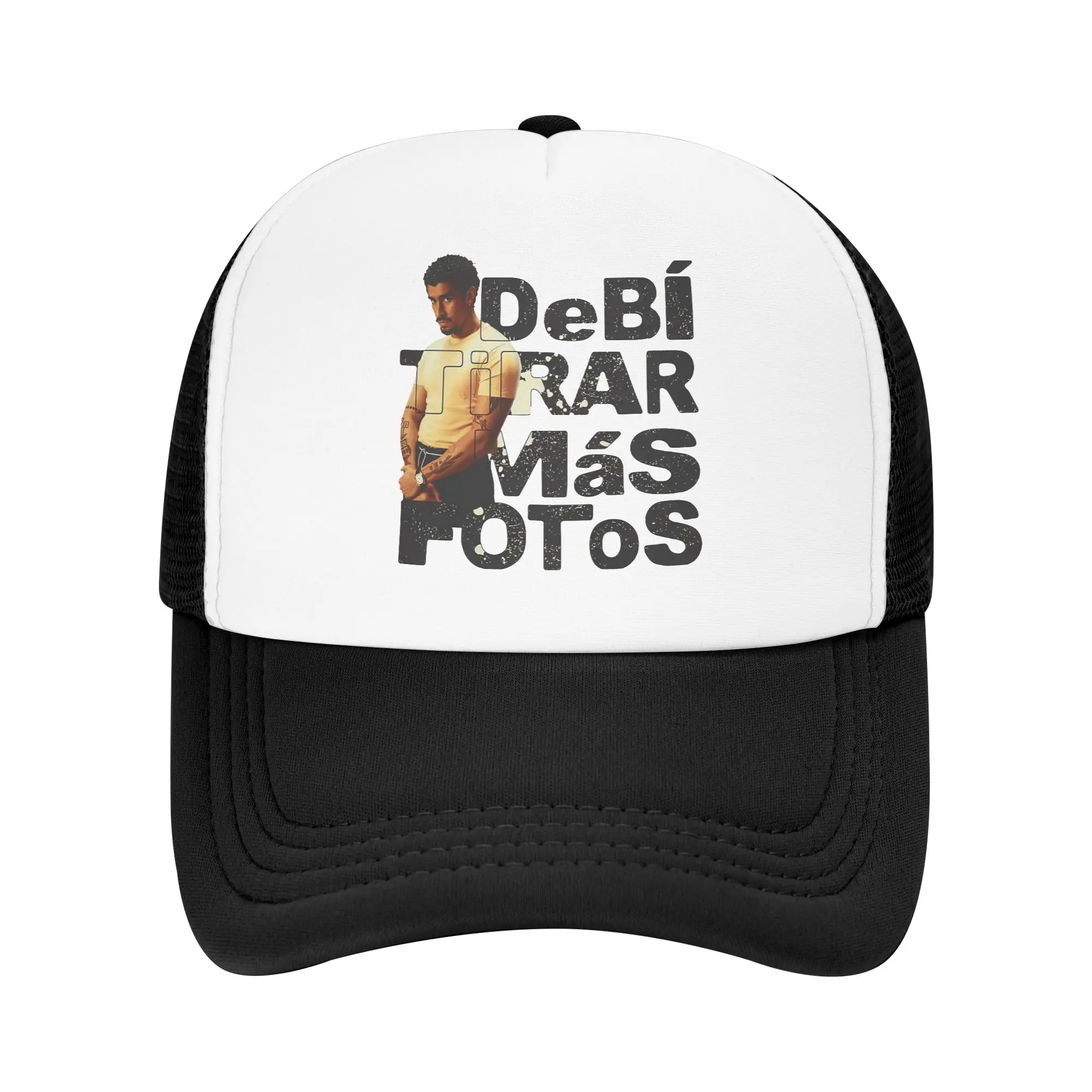 DTMF Debi Tirar Mas Fotos Trucker Caps Fashion Bad Bunny Dad Hat Trucker Hat Fishing Hat Verstellbare Mesh-Baseballkappe Waschbar