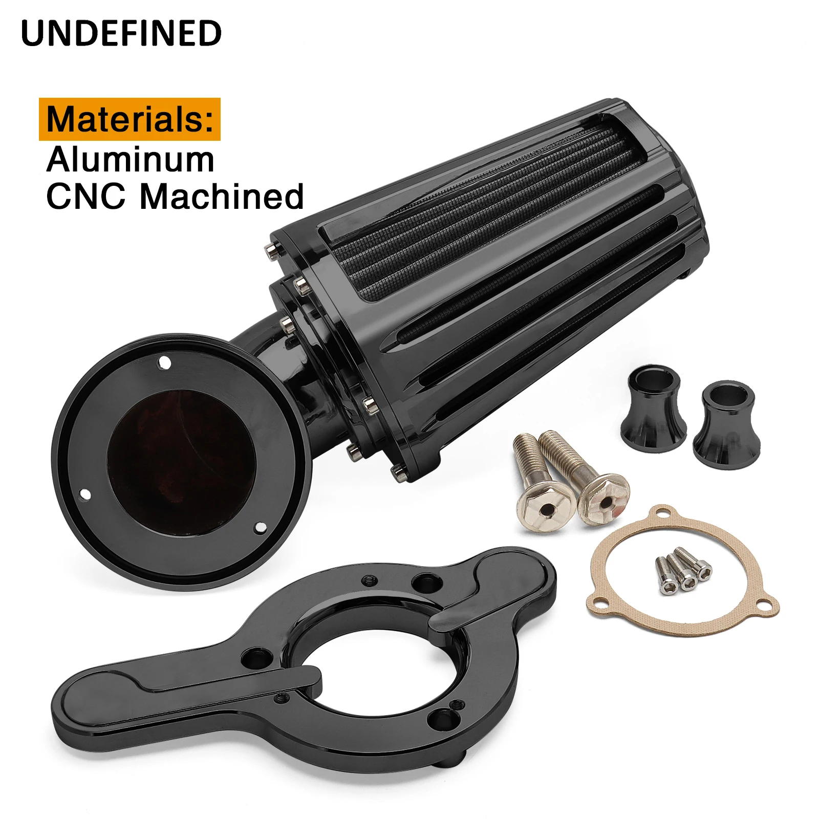 Air Cleaner Air Intake Filter Kit for Harley Touring 17-24 Road King Road Street Electra Glide 2018-2024 Softail FLFB/S FXBB