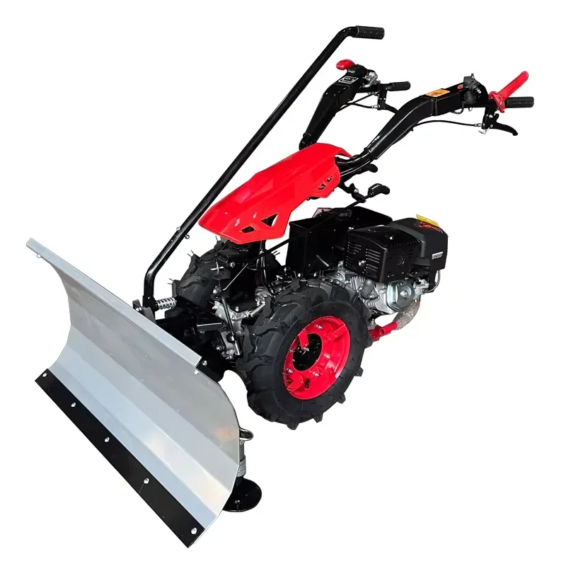 JJZG multi-function drive snow blower, with a working width of 110CM, boasts high efficiency,
