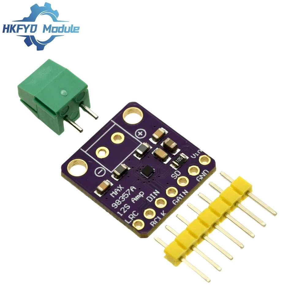 1-50 قطعة MAX98357A I2S مضخم الصوت من الفئة D - وحدة الطاقة الرقمية 3 وات لمكبرات الصوت التي تصنعها بنفسك وأنظمة الصوت الذكية