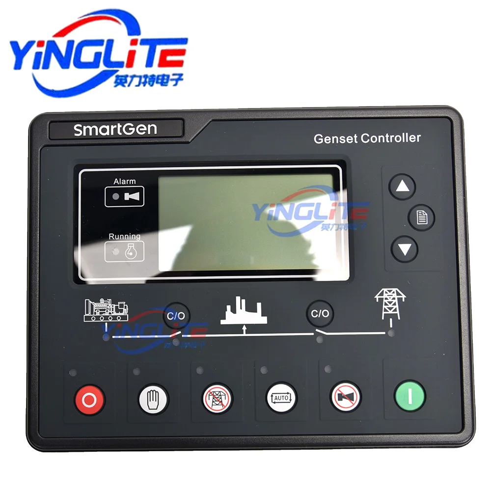 HGM7220CAN Single Genset Controller for Automated Control with AMF Function - Engine Start/Stop Relays Not Included