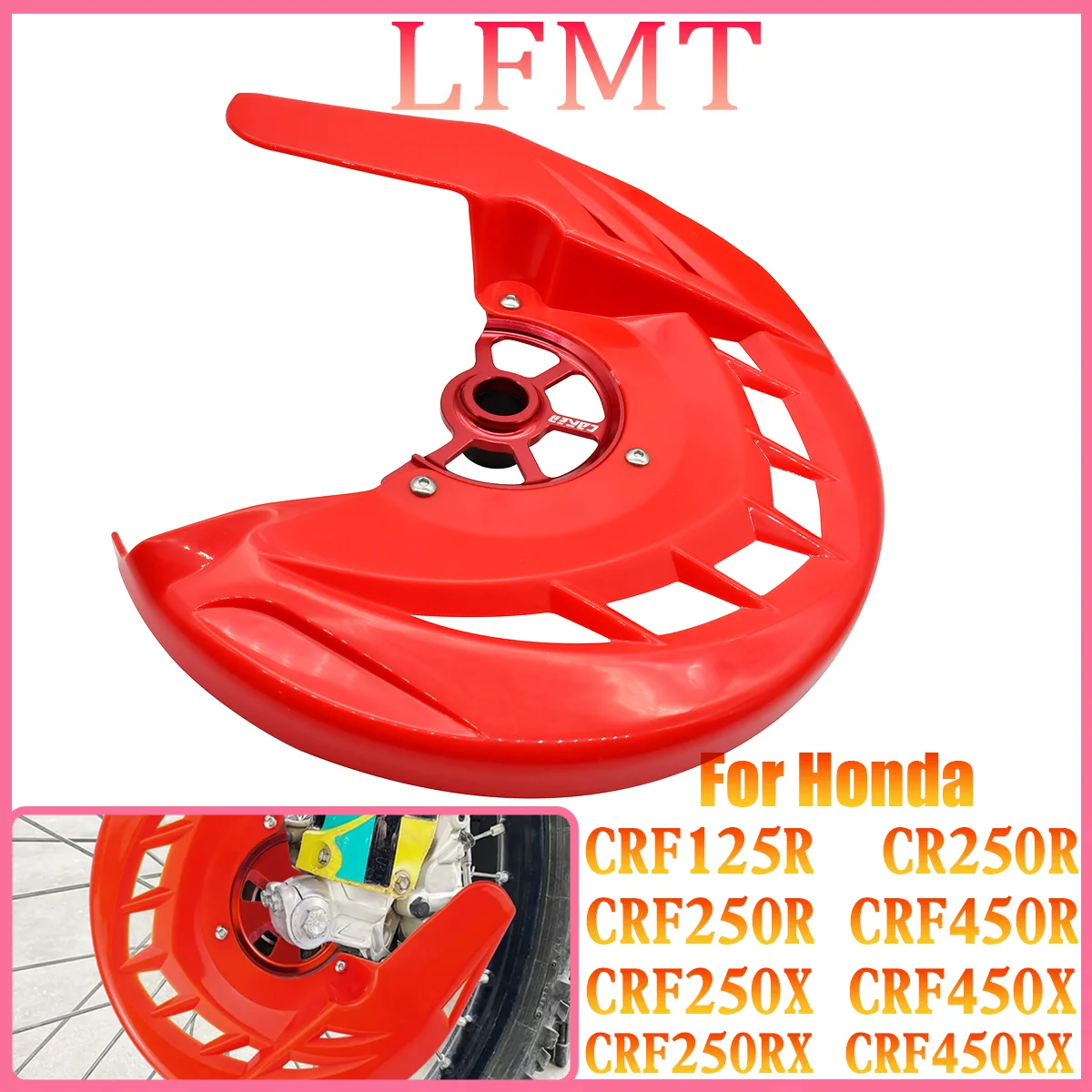 

Motorcycle 15mm 17mm 20mm Front Brake Disc Protection For Honda CRF250L/M 2012-2016 CRF 250R/X 450R/X 250L 300L 250 300 450 RX