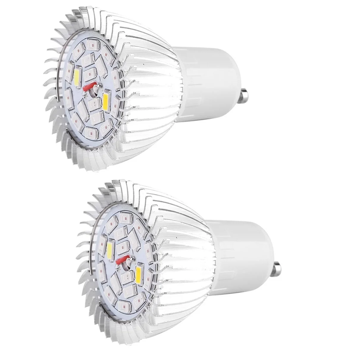 A72P 2pcs Plant Growth Light 85-265V เต็มสเปกตรัม LED Grow Light สําหรับ Hydroponic ในร่มสวนเรือนกระจก 28W