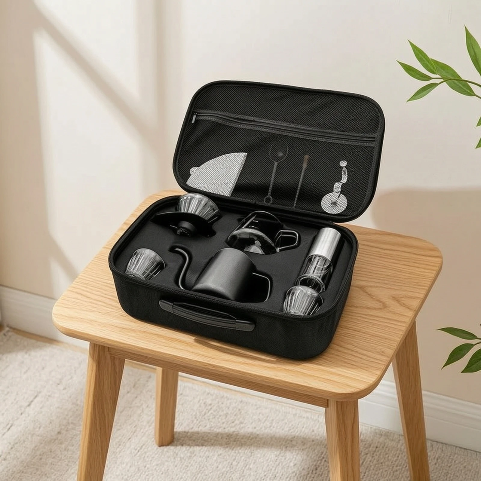 Travel Coffee Maker Kit Portab - Portable Travel Kettle 评论和价格