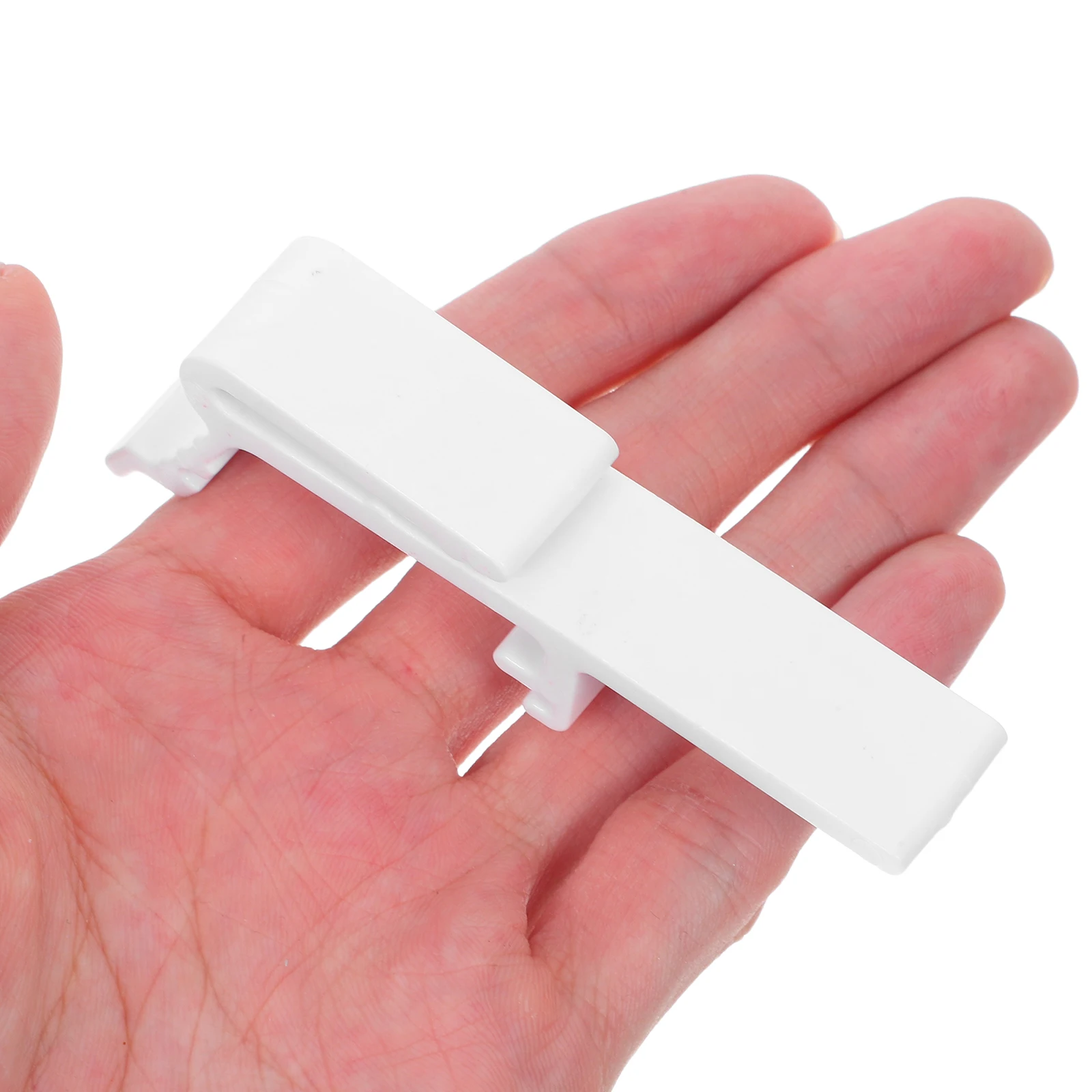 

12Pcs Window Blind Clips Plastic Vertical Blind Valance Clips Reusable Curtain Rod Retainers Replacement Slats Vertical Blinds