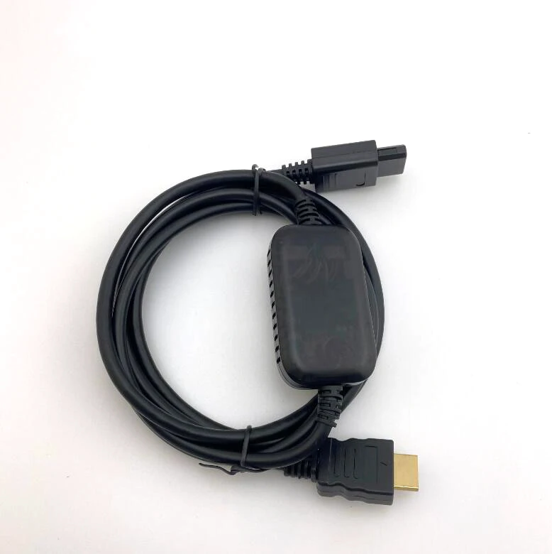 كابل تحويل 64 متوافق مع Hdmi لوحدة التحكم في الألعاب ngc/snes ، عالي الجودة