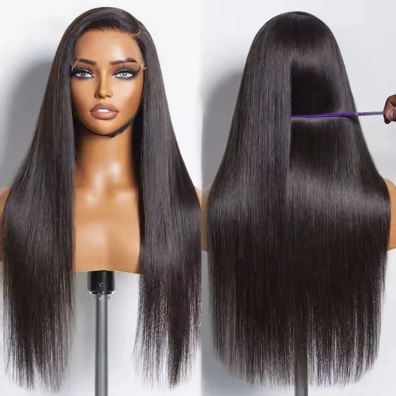 

30 40 Inch Straight 13x4 Lace Front Wigs 200 Density HD Transparent 13x6 Lace Frontal Human Hair Wig Brazilian For Black Women