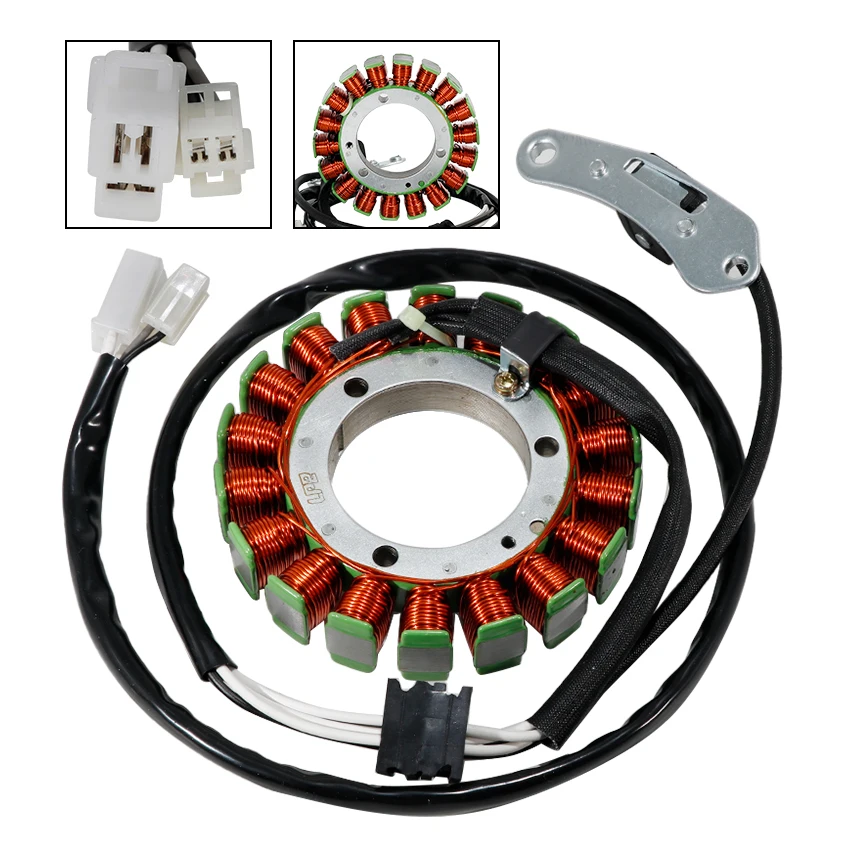 Motorcycle Generator Stator Coil Comp For Yamaha XVS400 Drag Star 2003-2008 XVS400C Drag Star Classic 2004-2008 OEM:5KP-81410-00