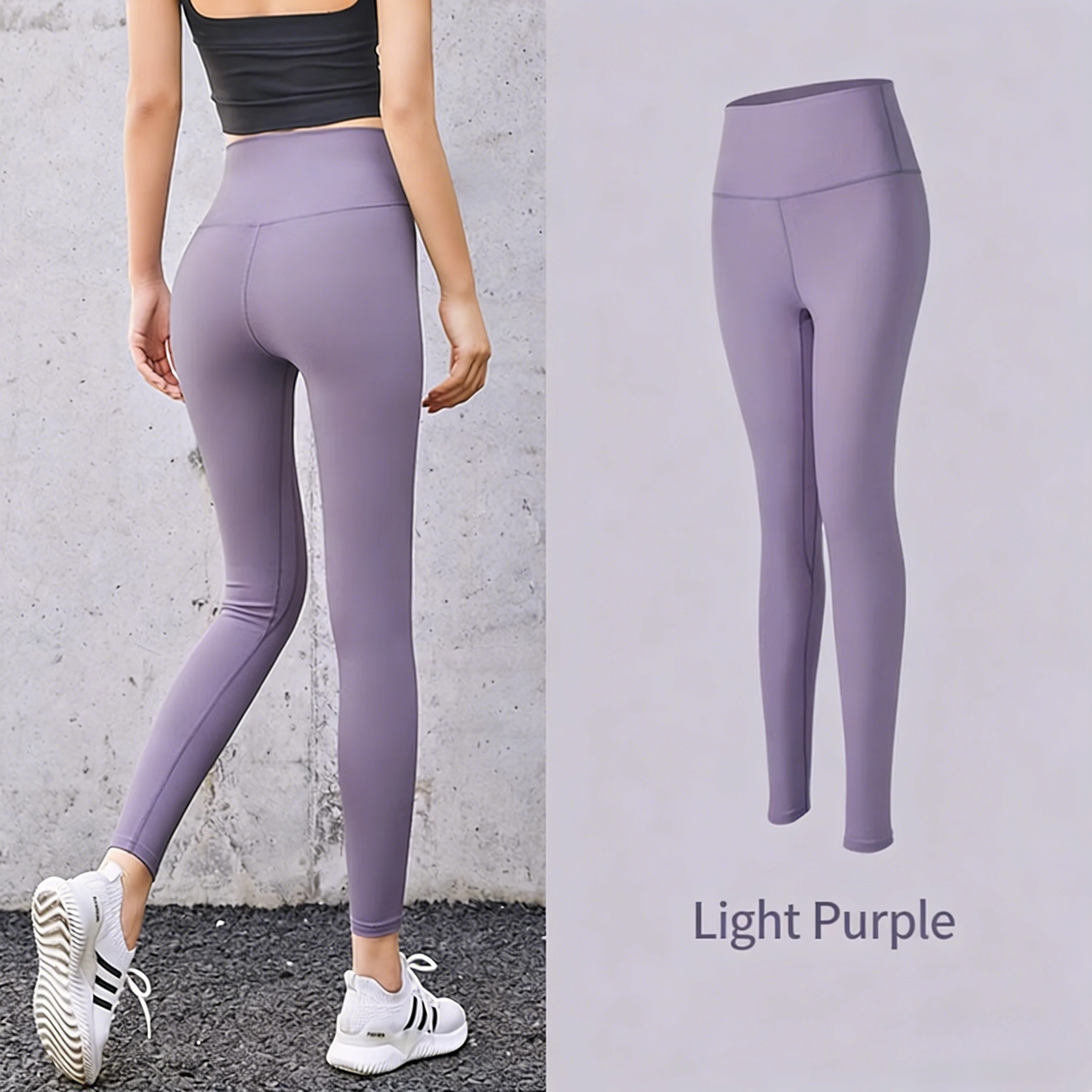 

2026 Women's Yoga Pants New High Waist Peach Hip Lift Prominent Hip Lift Effect Sports Leisure Versatile No Embarrassment Line